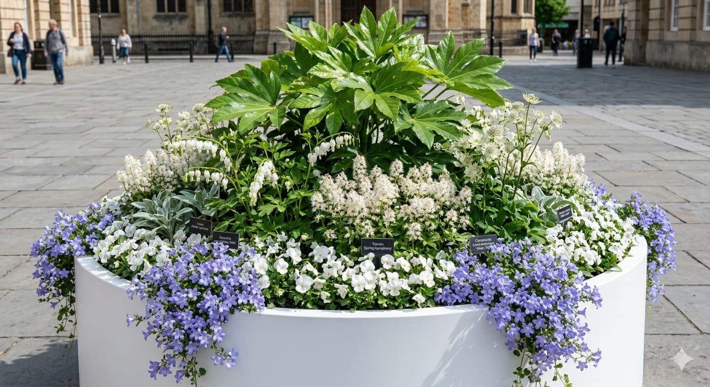 Shaded Planter